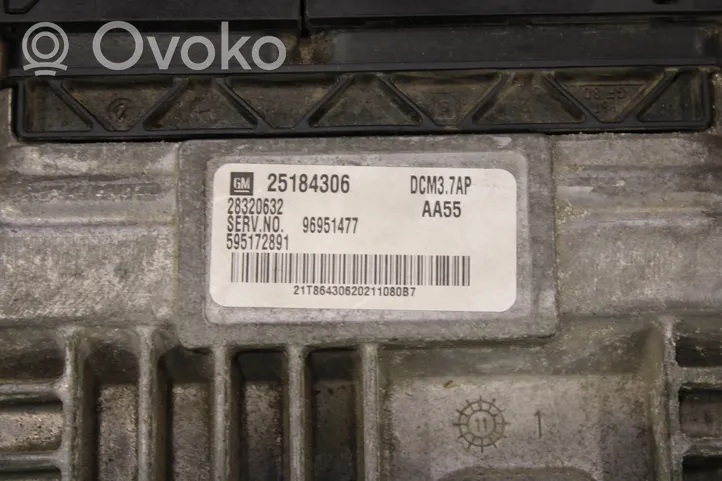 Chevrolet Captiva Unité de commande, module ECU de moteur 