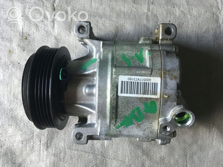 Fiat 500 Abarth Compressore aria condizionata (A/C) (pompa) 