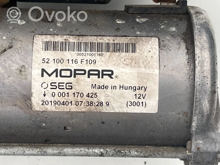 Fiat 500 Starter motor 52100116