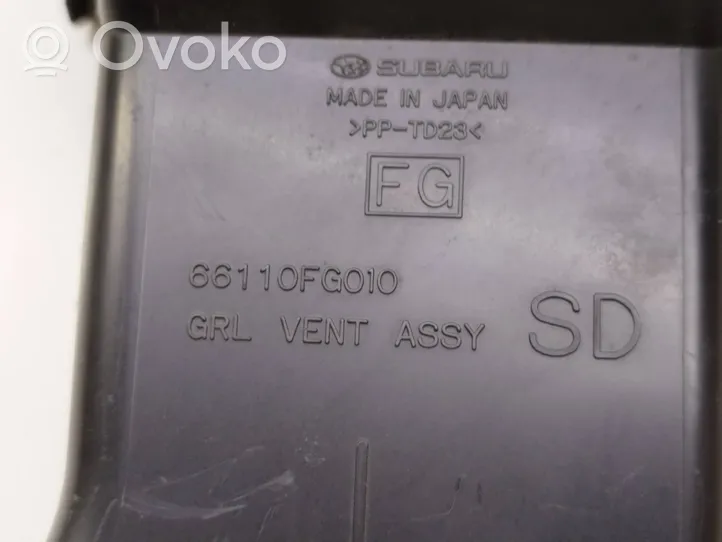 Subaru Forester SH Griglia di ventilazione centrale cruscotto 66110FG010