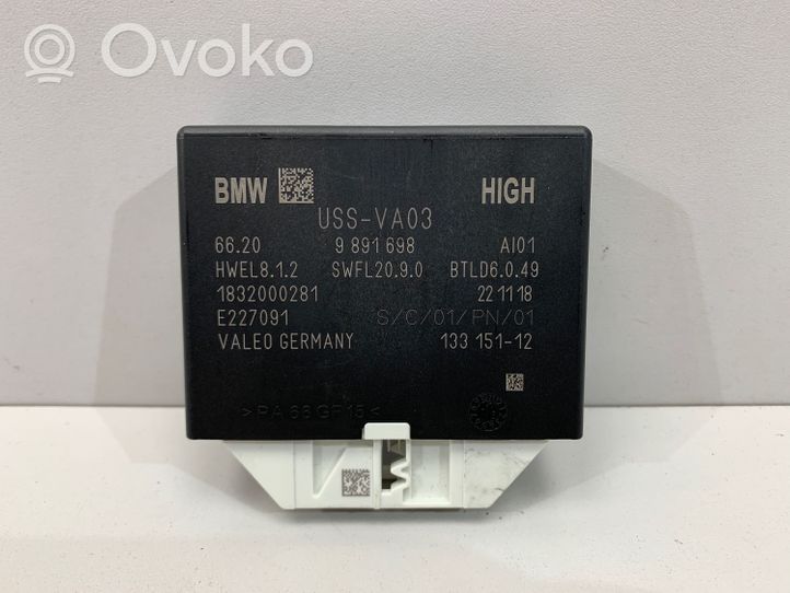 BMW X3M F97 Centralina/modulo sensori di parcheggio PDC 9891698