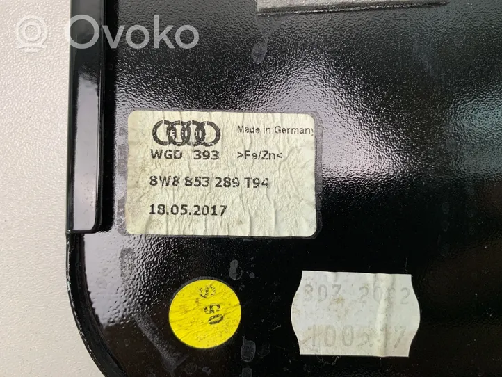 Audi A5 B-pilarin verhoilu (yläosa) 8W8853289