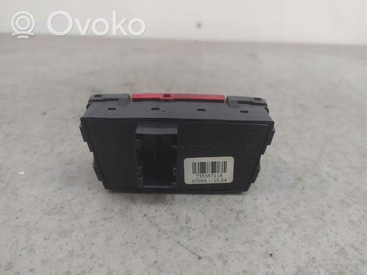 Fiat Panda II Hazard light switch 735357118