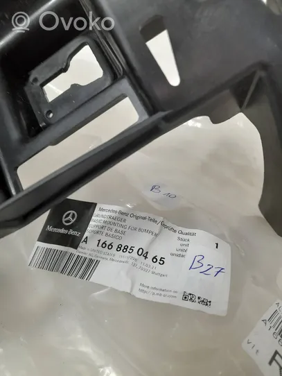 Mercedes-Benz GL X166 Staffa di rinforzo montaggio del paraurti posteriore A1668850465