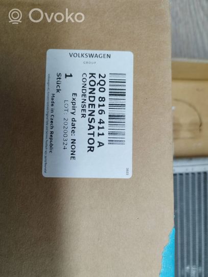 Volkswagen Polo V 6R Radiateur condenseur de climatisation 2Q0816411A