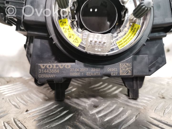 Volvo XC90 Turvatyynyn liukurenkaan sytytin (SRS-rengas) 31443884