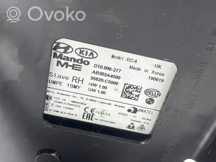 KIA Sorento Katvealueen hallinnan moduuli 95820C5000