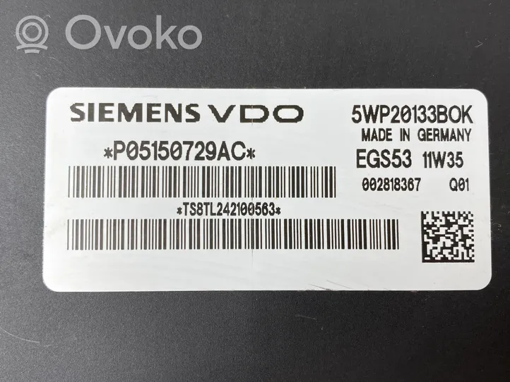 Jeep Grand Cherokee Module de contrôle de boîte de vitesses ECU P05150729AC