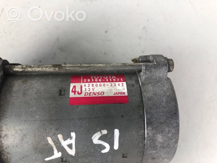 Lexus IS III XE30 Starter motor 2810031071