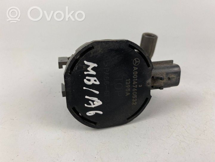 Mercedes-Benz A W176 Electrovanne Soupape de Sûreté / Dépression A0014760532