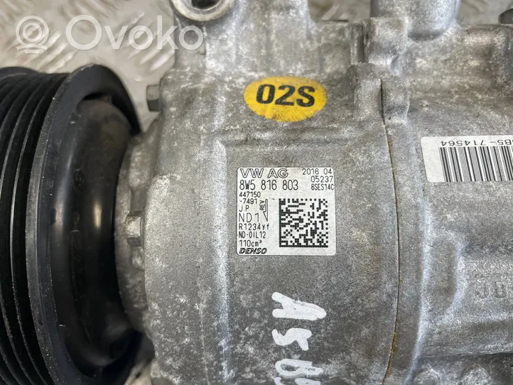 Audi A5 Kompresor / Sprężarka klimatyzacji A/C 8W5816803