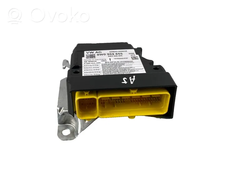 Audi A5 Airbag control unit/module 8W0959655