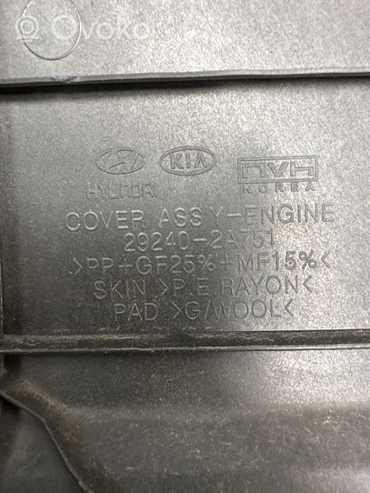 Hyundai i30 Крышка двигателя (отделка) 292402A751