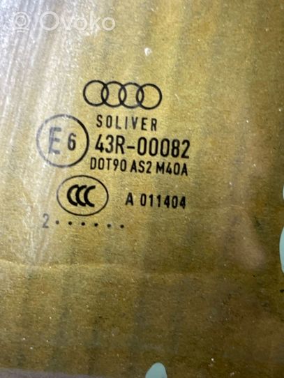 Audi A4 S4 B8 8K Vetro del finestrino della portiera posteriore 