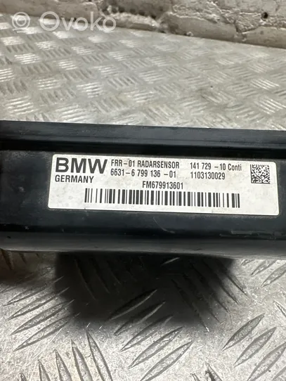 BMW 5 GT F07 Capteur radar de distance 6799136