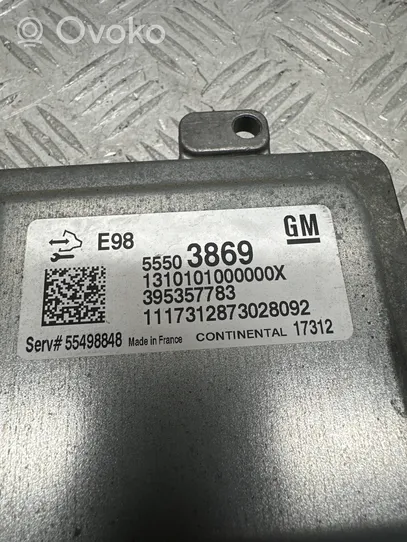 Opel Astra K Calculateur moteur ECU 55503869