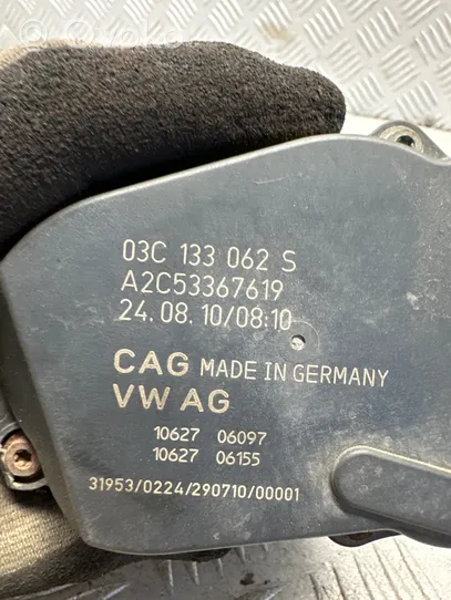 Volkswagen Golf VI Clapet d'étranglement 03C133062S