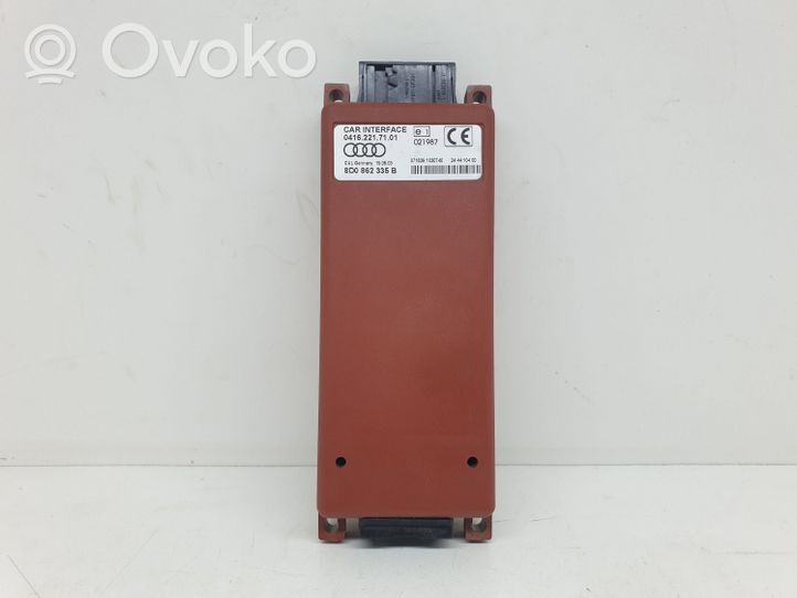 Audi A4 S4 B7 8E 8H Telefono valdymo blokas 8D0862335B