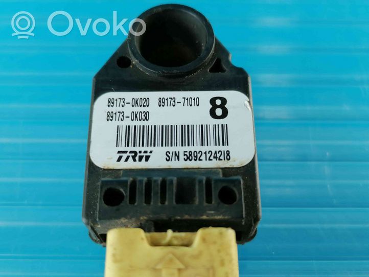 Toyota Hilux (AN10, AN20, AN30) Sensore d’urto/d'impatto apertura airbag 8917305020