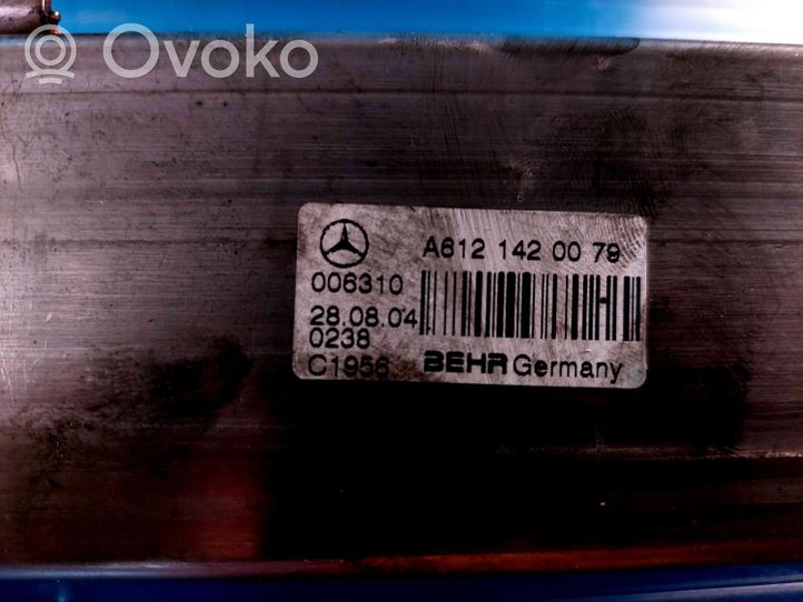 Mercedes-Benz ML W163 Chłodnica spalin EGR A6121420079