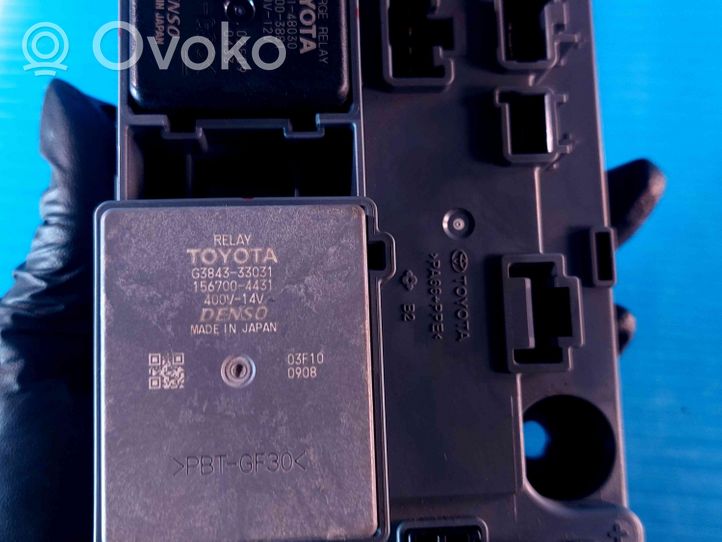 Toyota Sienna XL40 IV Ramka / Moduł bezpieczników G384B48010A