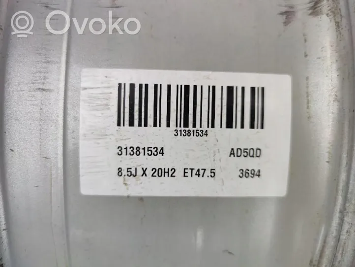 Volvo S90, V90 R15-alumiinivanne 