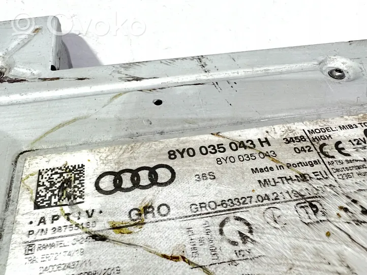Audi A3 8Y GPS-navigaation ohjainlaite/moduuli 8Y0035043H