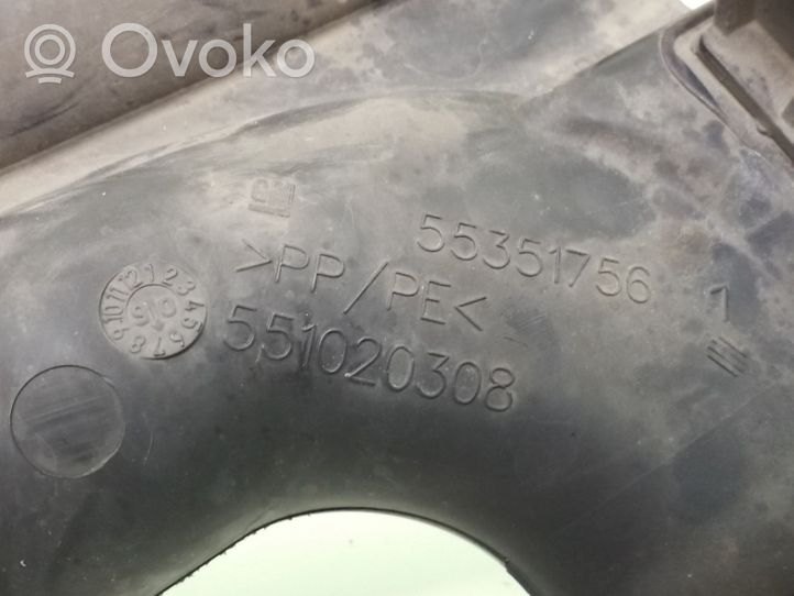 Opel Astra H Część rury dolotu powietrza 90531007