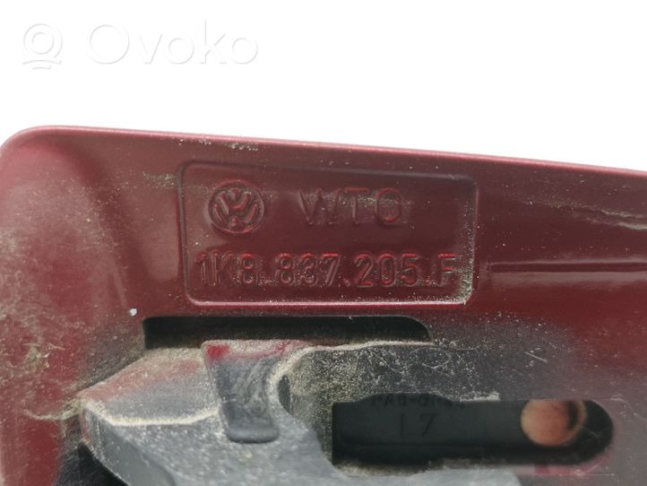 Volkswagen PASSAT B7 USA Klamka zewnętrzna drzwi tylnych 1K8837205F