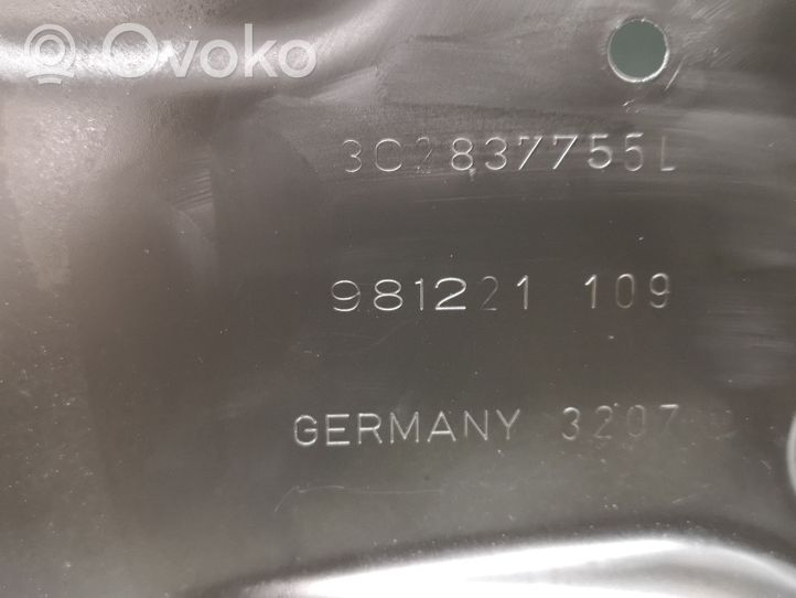 Volkswagen PASSAT B6 Etuikkunan nostomekanismi ilman moottoria 3C2837755L