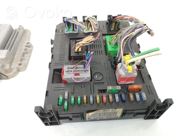 Peugeot 307 Kit centralina motore ECU e serratura 9653958980