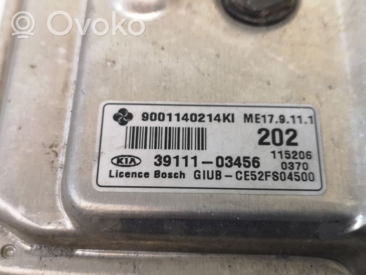 KIA Rio Calculateur moteur ECU 3911103456