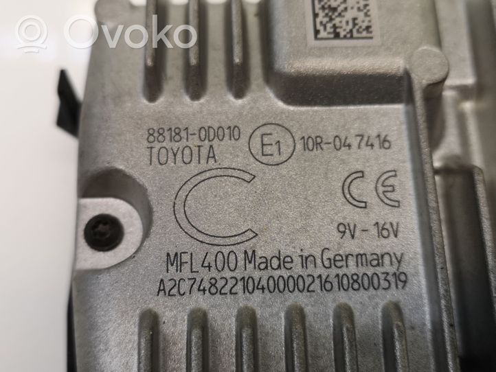 Toyota Yaris Vējstikla kamera 881810D010