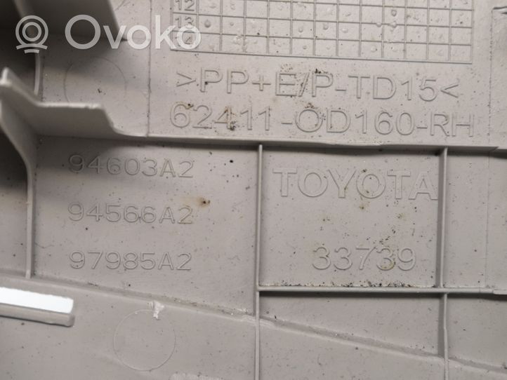 Toyota Yaris (B) statramsčio apdaila (viršutinė) 624110D180