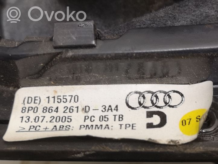 Audi A3 S3 A3 Sportback 8P Vaihteenvalitsimen verhoilu 1K0711061A