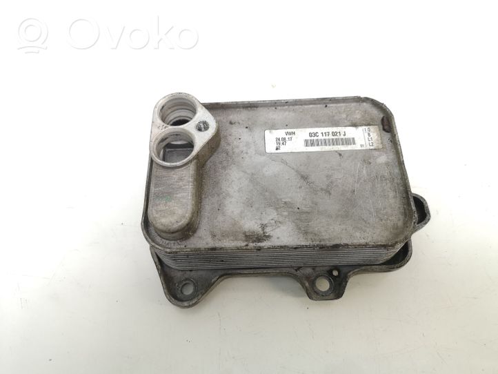 Volkswagen Golf V Oil filter mounting bracket 03C117021J