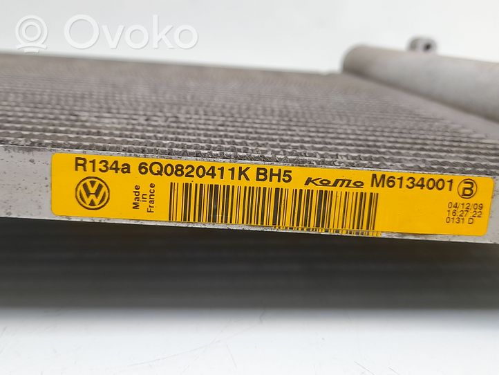 Skoda Roomster (5J) Jäähdyttimen lauhdutin (A/C) 6Q0820411K