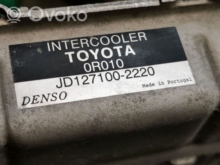 Toyota Avensis T250 Välijäähdyttimen jäähdytin 1271002220