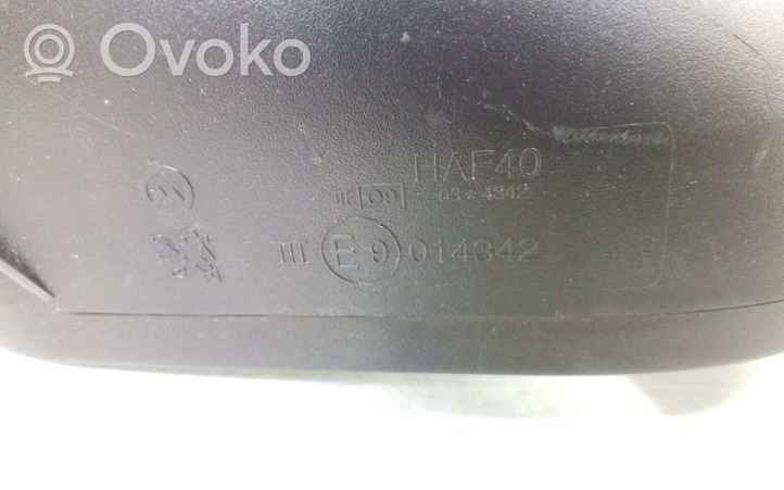 Peugeot 207 Etuoven sähköinen sivupeili 96806498XT