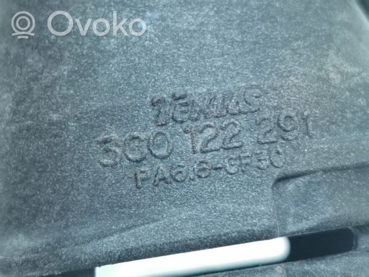 Volkswagen PASSAT B6 Moottorin vesijäähdytyksen putki/letku 3C0122291