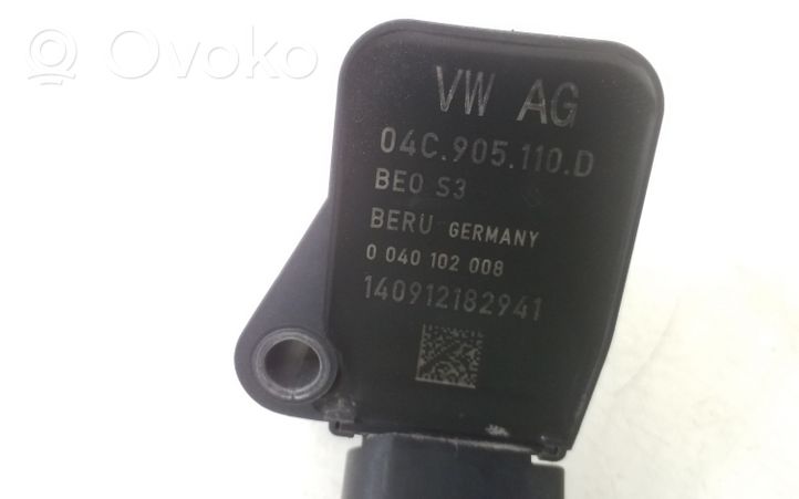 Volkswagen Up Bobine d'allumage haute tension 04C905110D