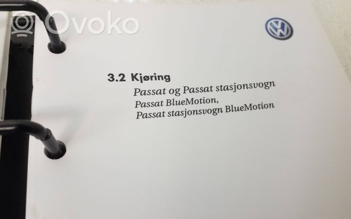 Volkswagen PASSAT B6 Käyttöopas 