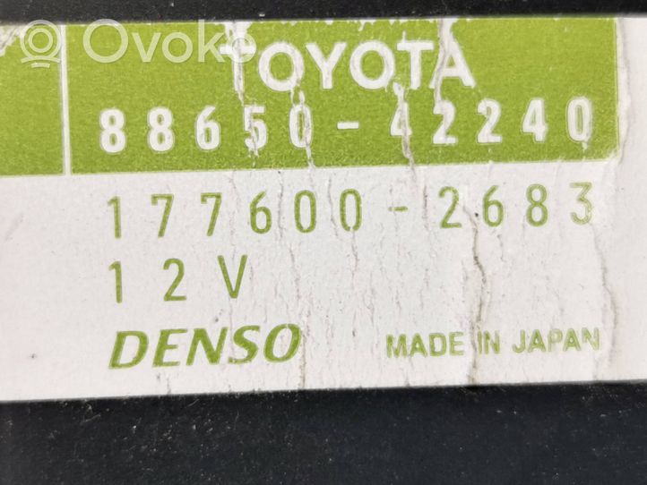 Toyota RAV 4 (XA30) Unité de contrôle climatisation / chauffage 8865042240