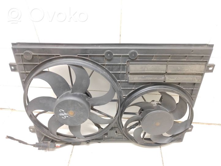 Volkswagen PASSAT B6 Electric radiator cooling fan 1K0121205S