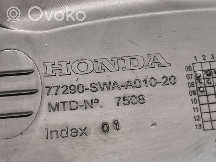 Honda CR-V Inny elementy tunelu środkowego 77290SWAA01020