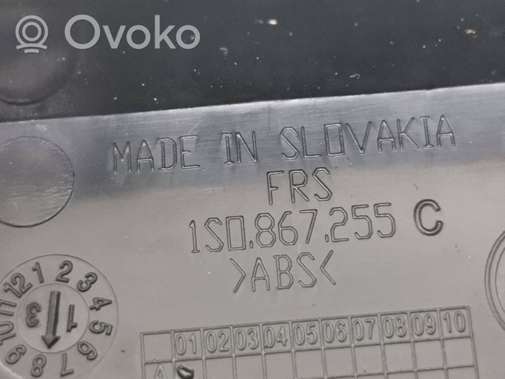 Volkswagen Up Ramka przycisków otwierania szyby drzwi przednich 1S0867255C