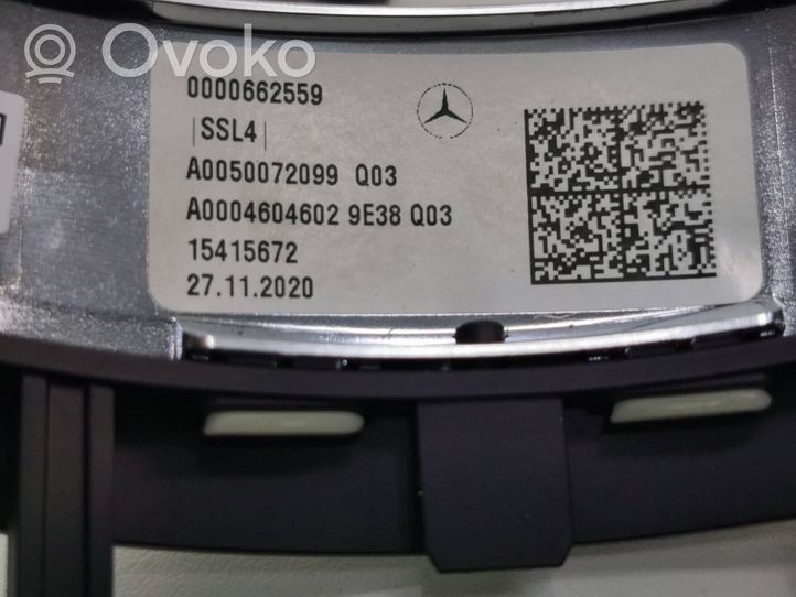 Mercedes-Benz EQC Ohjauspyörän verhoilu A0004604602