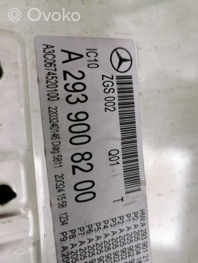 Mercedes-Benz EQC Muut ohjainlaitteet/moduulit A2939008200