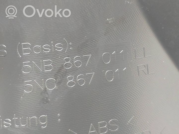Volkswagen Tiguan Etuoven verhoilu 5NB867012H