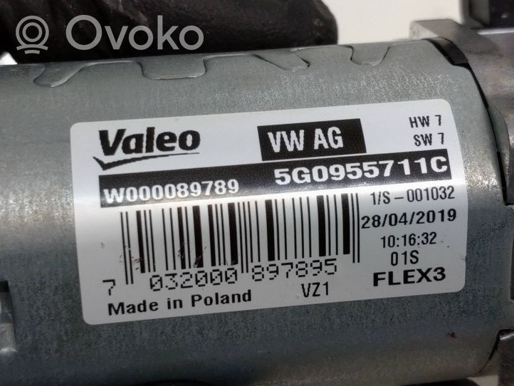 Volkswagen Tiguan Galinio stiklo valytuvo varikliukas 5G0955711C